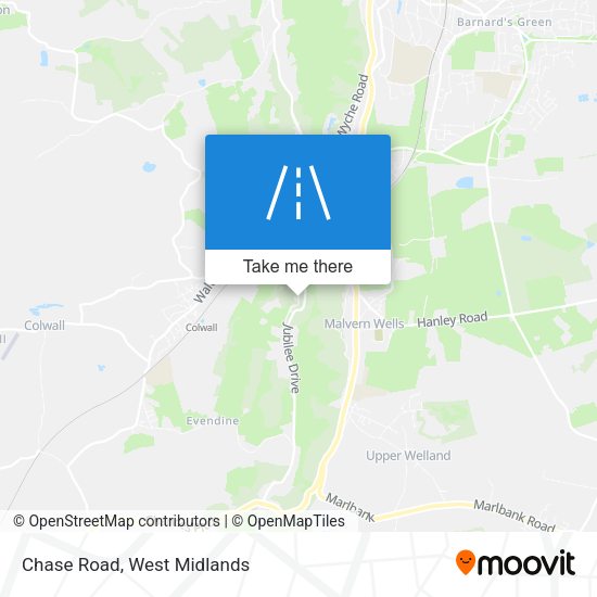Chase Road map