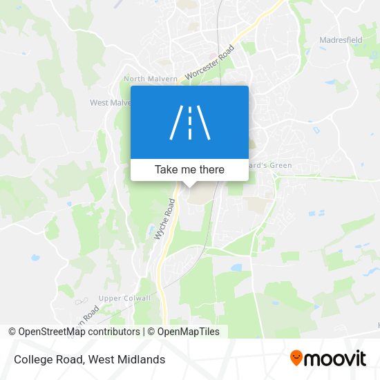College Road map