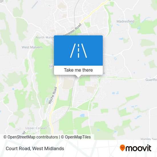 Court Road map