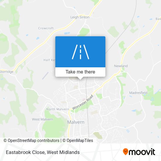 Eastabrook Close map