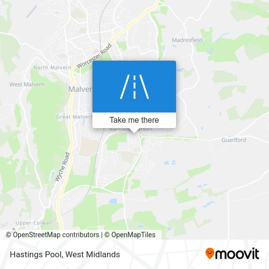Hastings Pool map