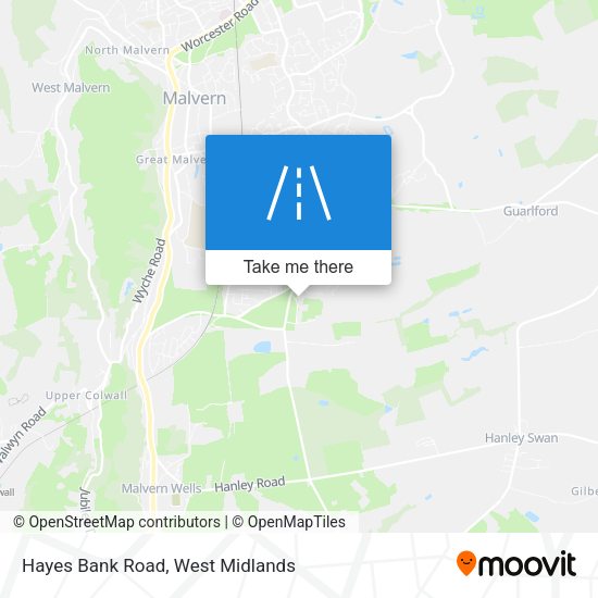 Hayes Bank Road map