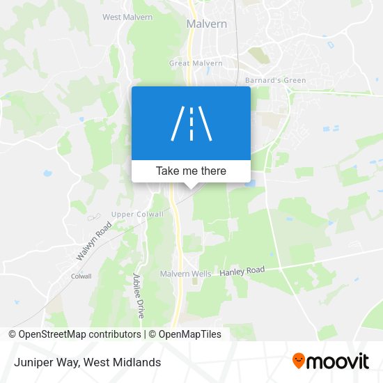 Juniper Way map