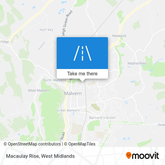 Macaulay Rise map