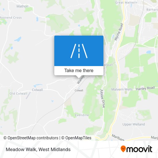 Meadow Walk map