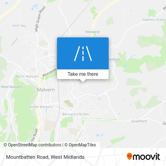 Mountbatten Road map