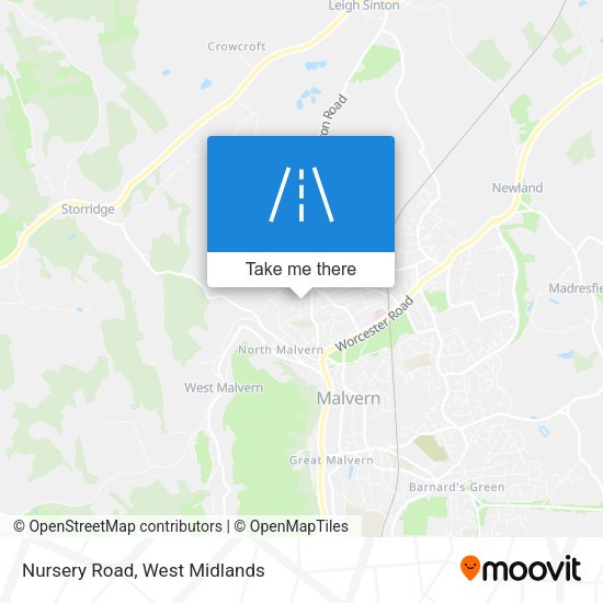 Nursery Road map