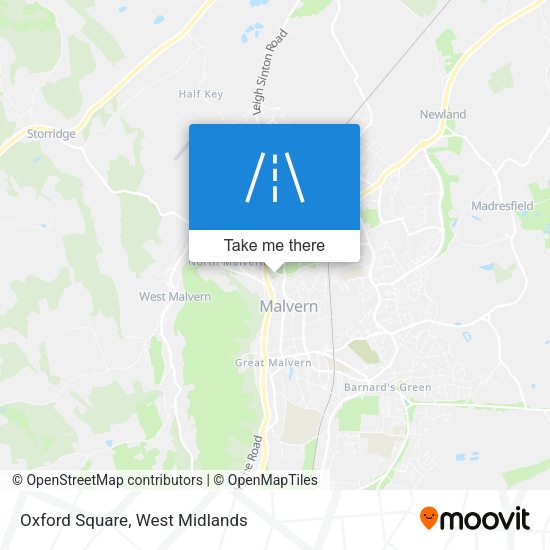 Oxford Square map