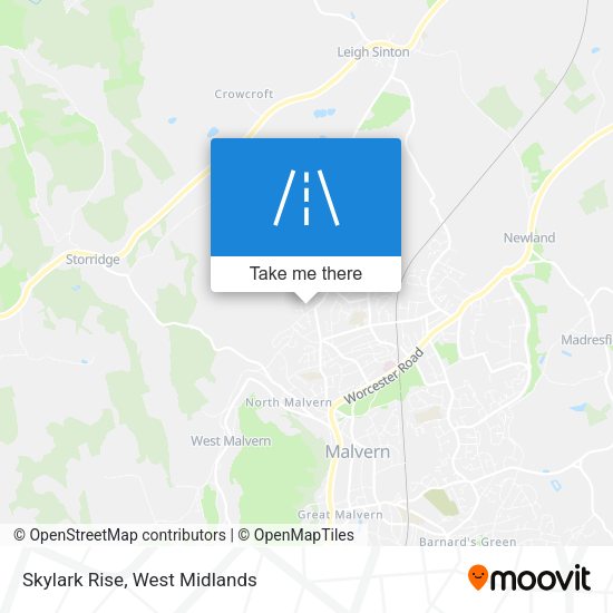 Skylark Rise map