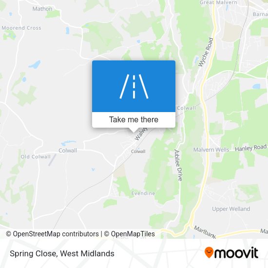 Spring Close map