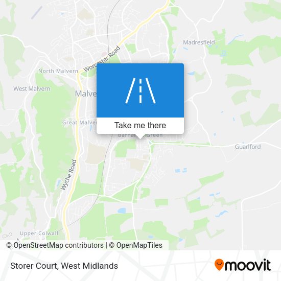 Storer Court map