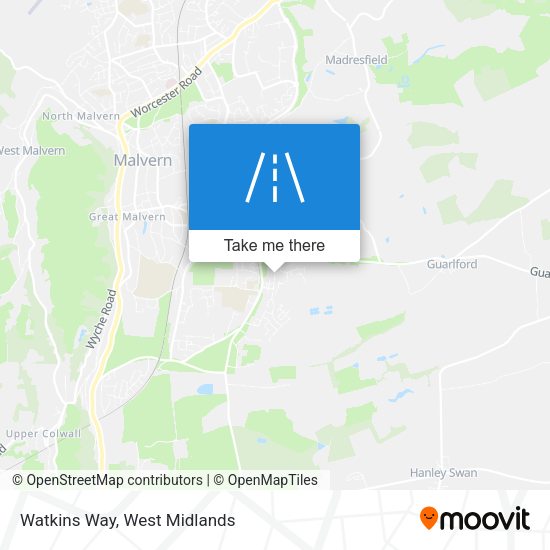 Watkins Way map