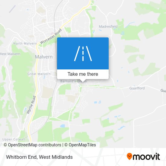 Whitborn End map