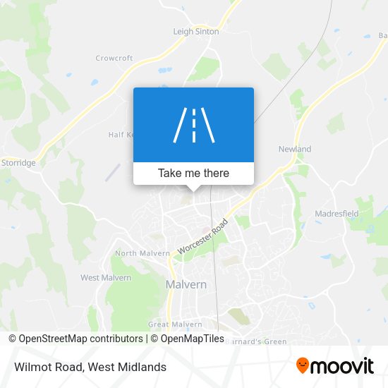 Wilmot Road map