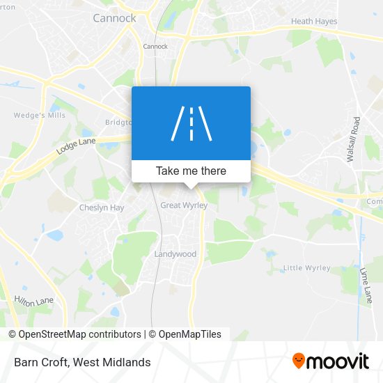 Barn Croft map