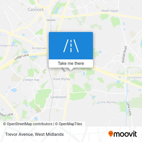 Trevor Avenue map