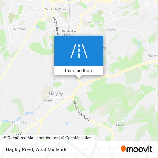 Hagley Road map