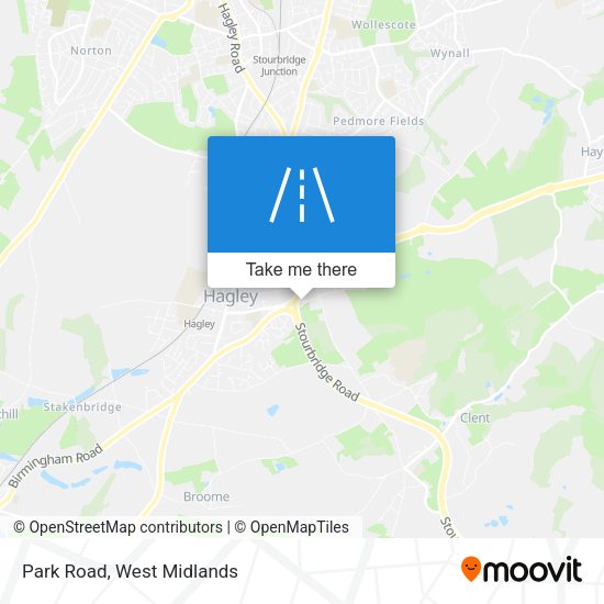 Park Road map