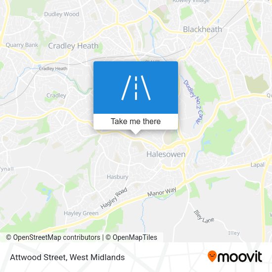 Attwood Street map