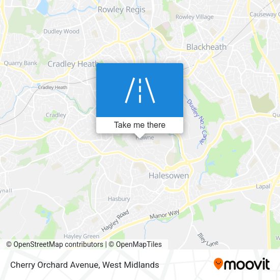 Cherry Orchard Avenue map