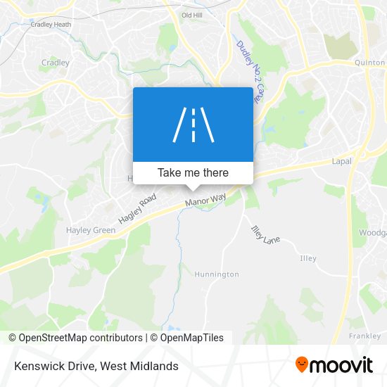 Kenswick Drive map