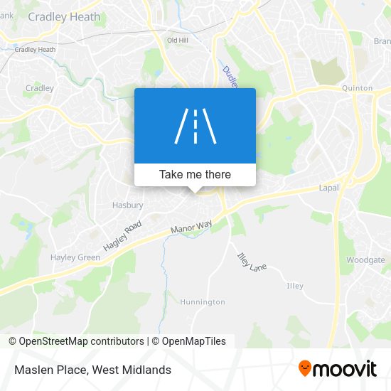 Maslen Place map
