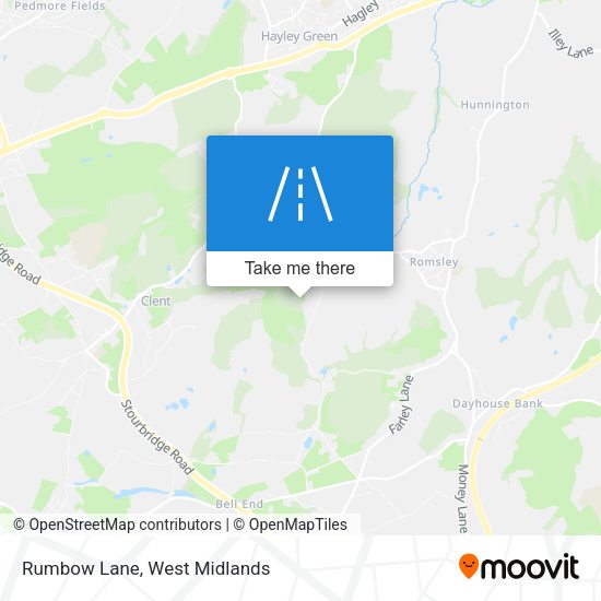 Rumbow Lane map