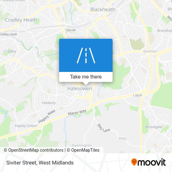 Siviter Street map