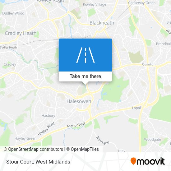 Stour Court map