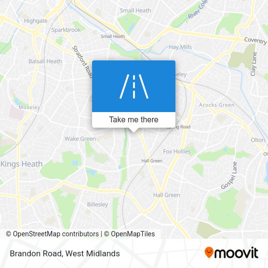 Brandon Road map