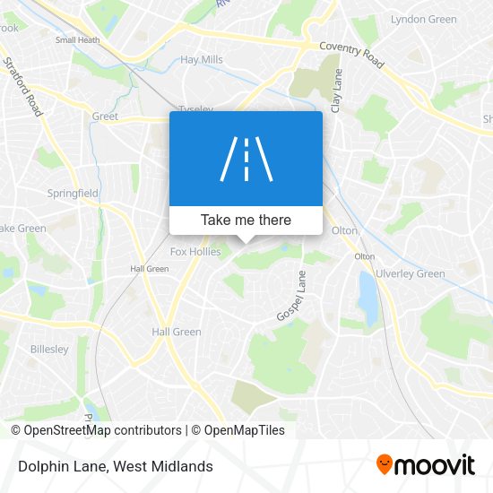 Dolphin Lane map