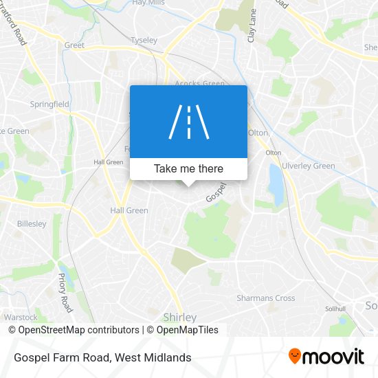 Gospel Farm Road map
