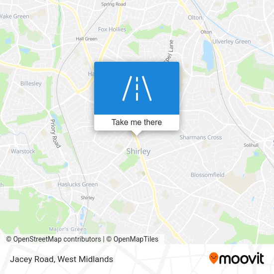 Jacey Road map
