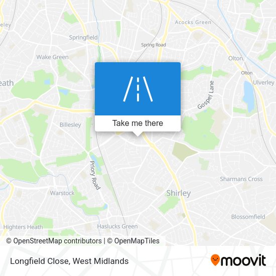 Longfield Close map