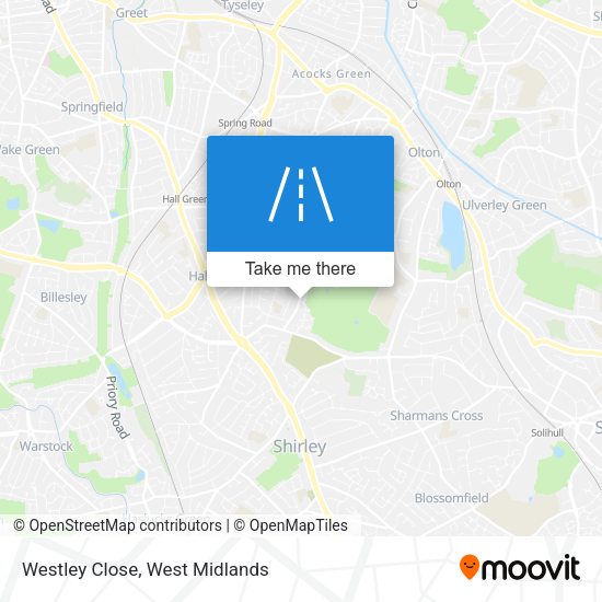 Westley Close map
