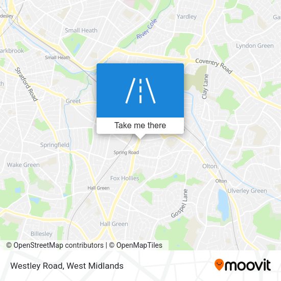 Westley Road map