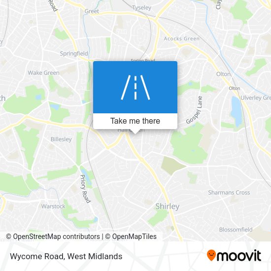 Wycome Road map