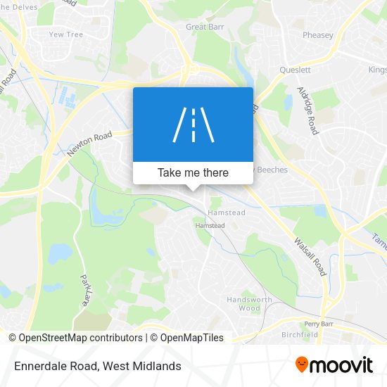 Ennerdale Road map