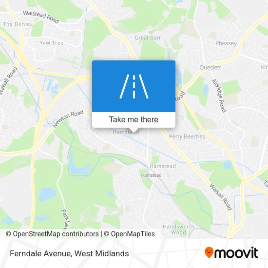 Ferndale Avenue map