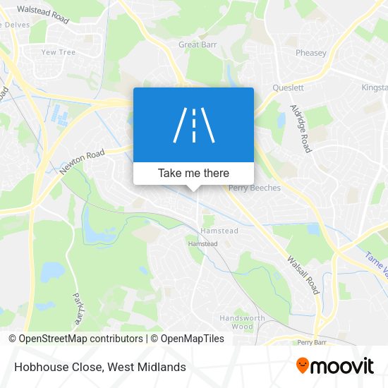 Hobhouse Close map