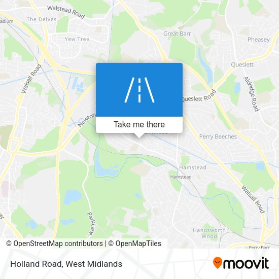 Holland Road map
