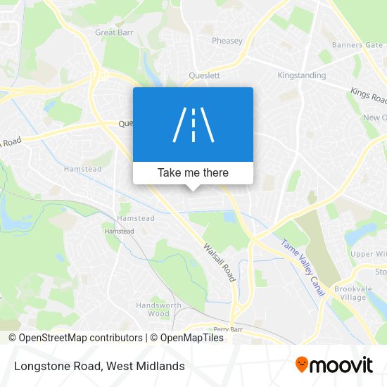 Longstone Road map