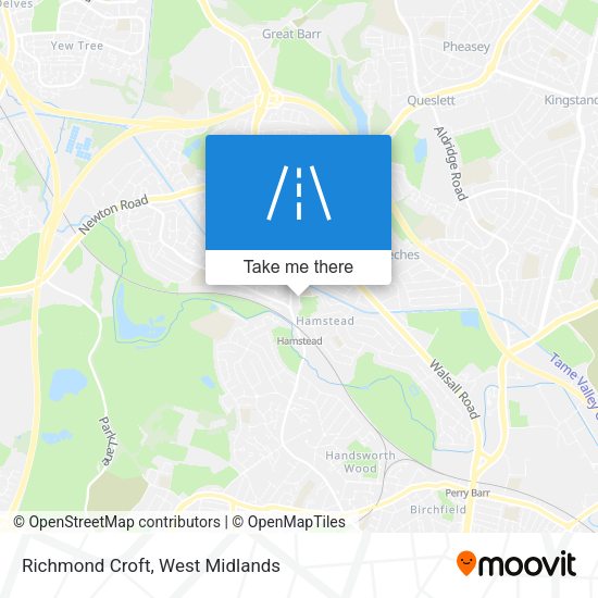 Richmond Croft map