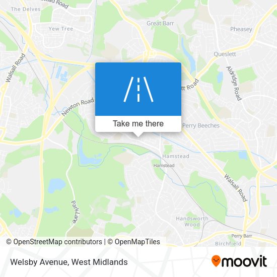 Welsby Avenue map