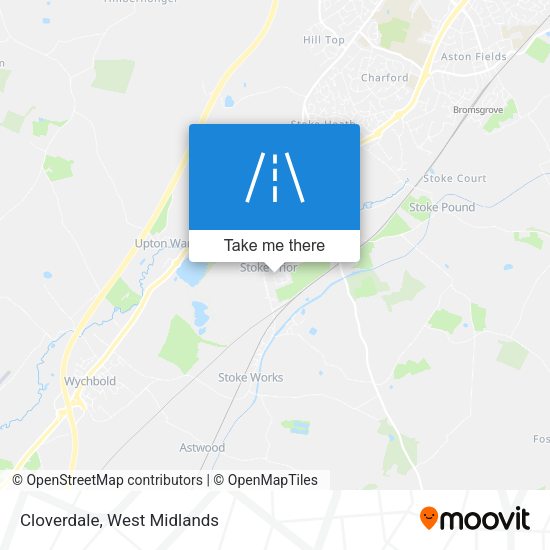 Cloverdale map