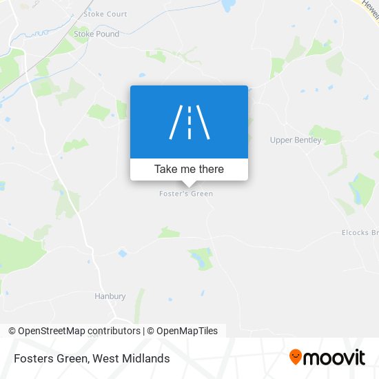 Fosters Green map