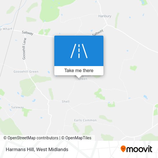 Harmans Hill map