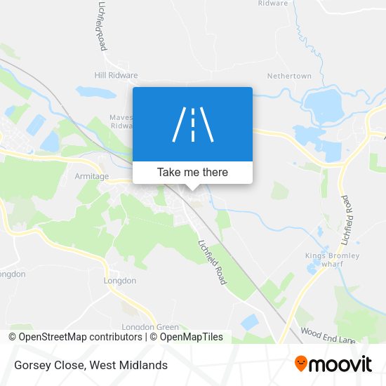 Gorsey Close map