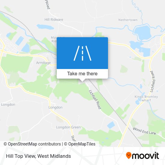 Hill Top View map