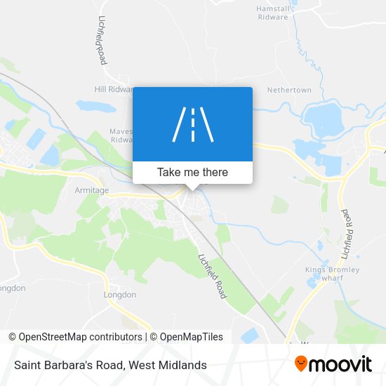 Saint Barbara's Road map